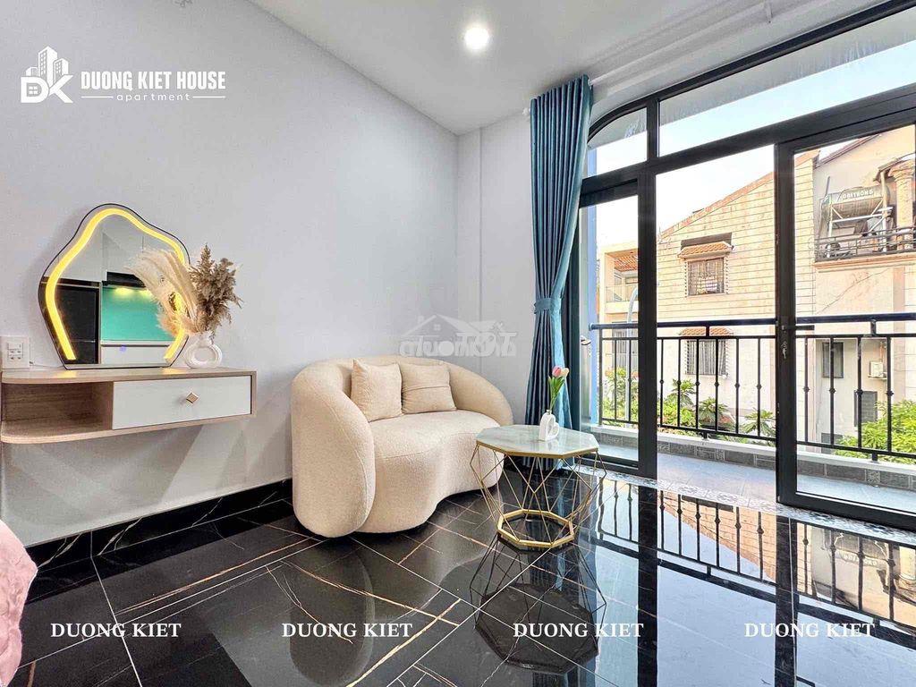 Cho thuê căn hộ ban công, máy giặt riêng, full nội thất ngay vườn lài - Ảnh 4