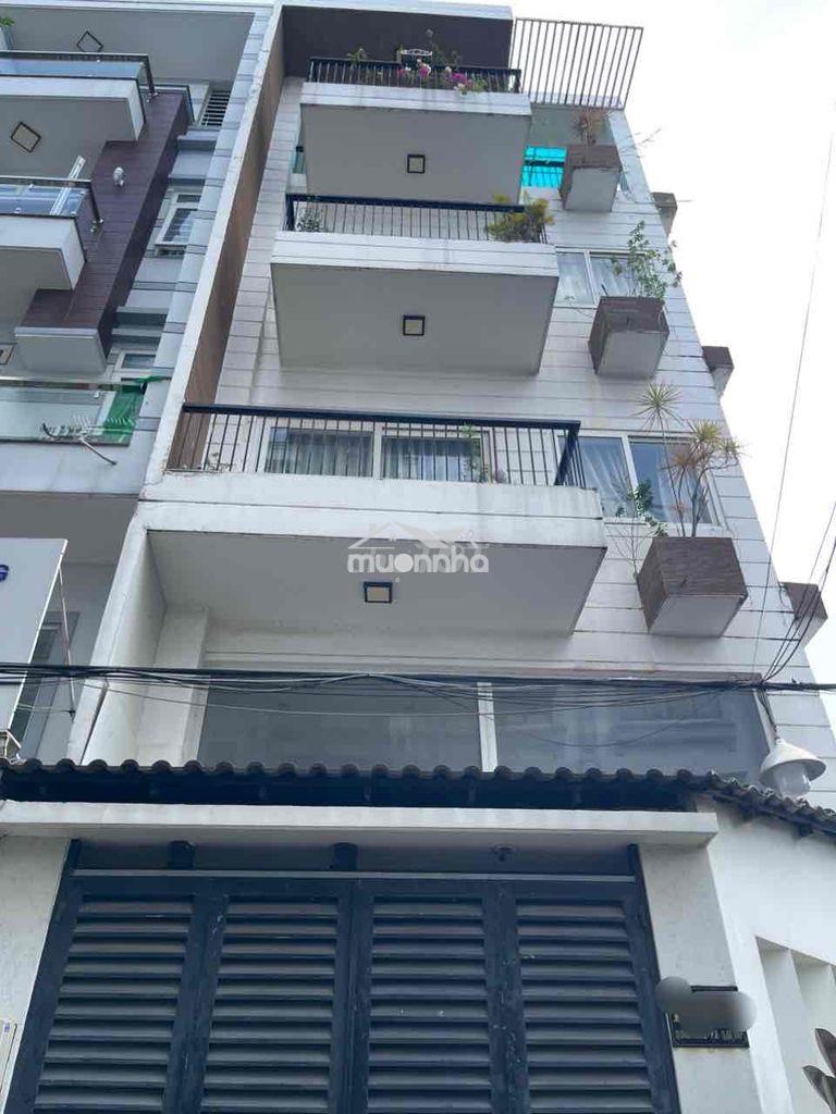 2 mặt hẻm xe hơi 6m, 5 tầng 5pn 6wc, 5.5m x 13m, sổ vuông, chỉ 8.7 tỷ
