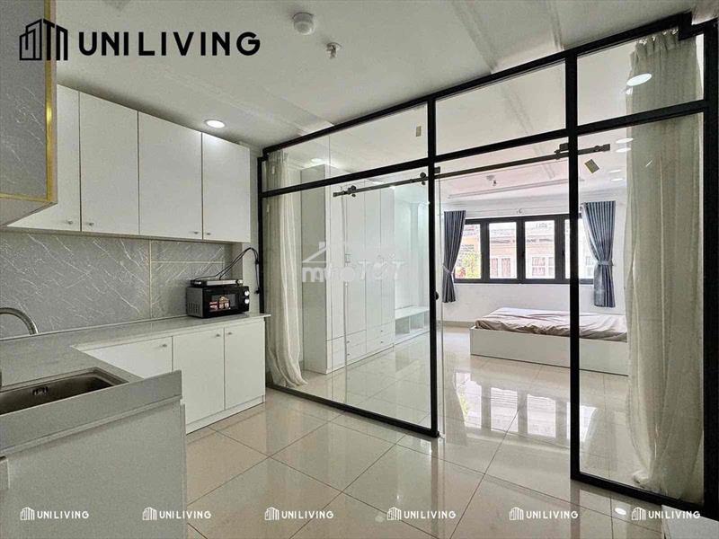 Studio 1pn tách bếp cửa sổ trời thoáng mát