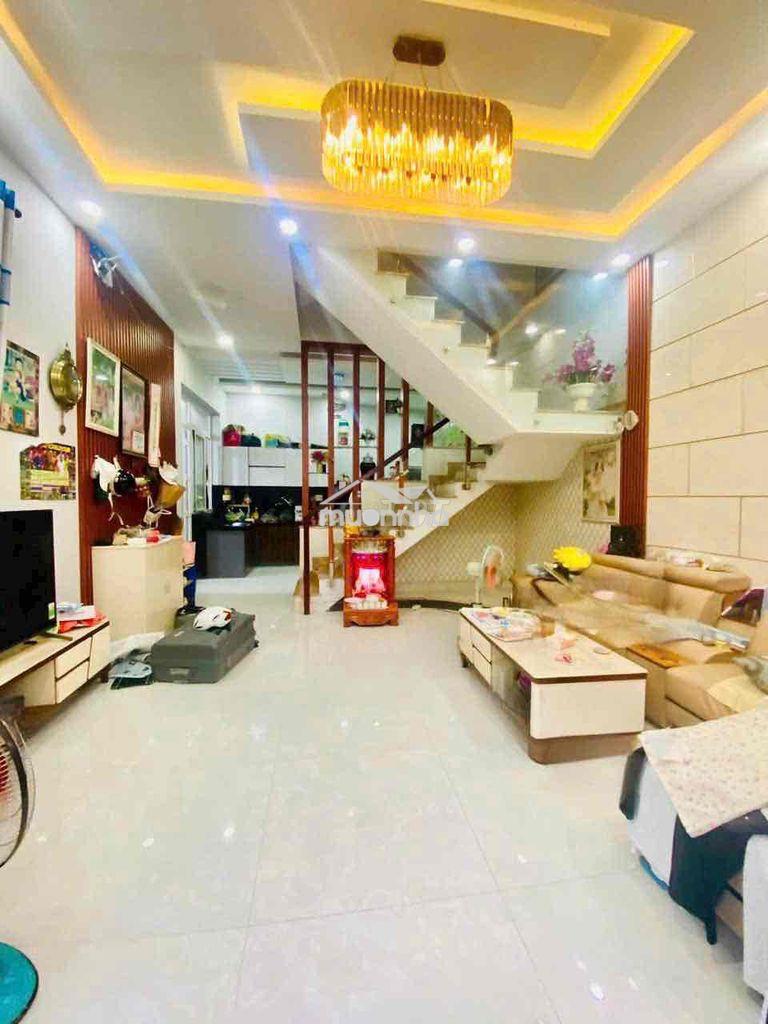 Nhà 4 tầng - 73m2- sang trọng – mặt tiền tân hiệp – 2 xe tải né nhau - - 4