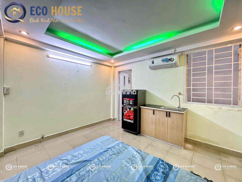 Studio cửa sổ trời full nội thất đi bộ qua huit - lê trọng tấn - Ảnh 2