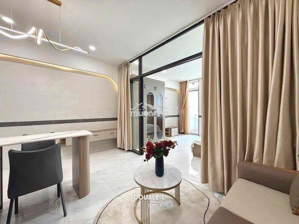 Căn hộ 1 phòng ngủ quận 1 45m2 cửa sổ lớn gần cv lê văn tám full nt - Ảnh 2