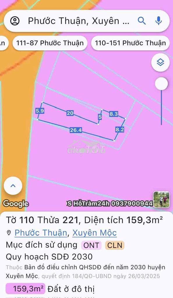 Đất hồ tràm cần bán gấp - 4