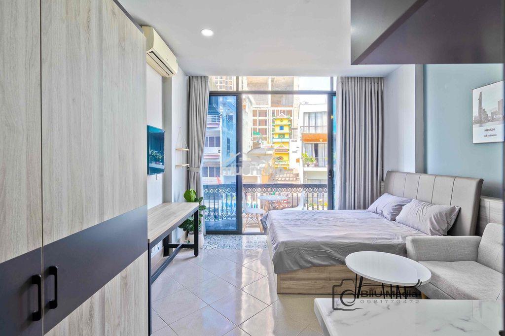 Căn hộ cho thuê bancol 35m2 full nội thất gần ufm rmit tdtu ntt quận 7 - Ảnh 2