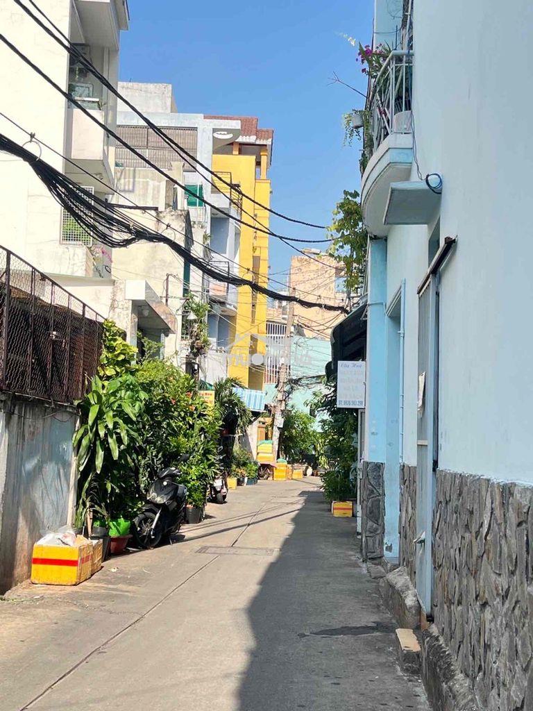 Nhà hẻm xe hơi 2 mặt tiền tân phú khu dan cu an ninh
