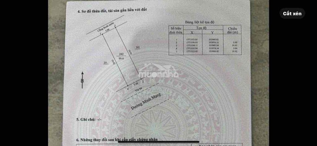 Cặp đất biển _ đường 33m _ minh mạng_ ngay bãi tắm sơn thuỷ _ xây k/s - Ảnh 4