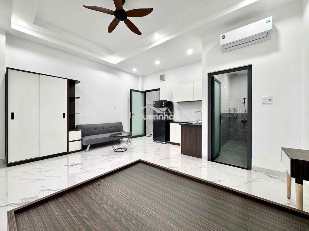 Căn hộ studio cao cấp mới xây- full nội thất có cửa sổ trời-thang máy - Ảnh 2
