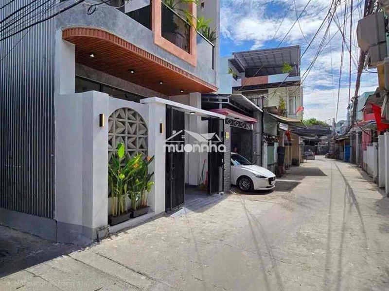 Nhà 3 tầng 2 mặt kiệt oto thanh khê