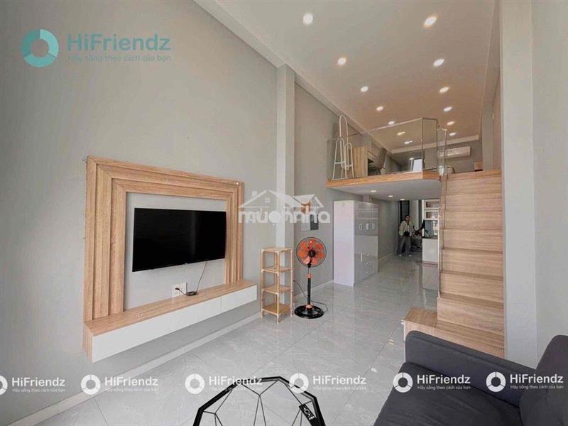 Căn hộ duplex ban công máy giặt riêng ngay etown, gần sân bay tân bình