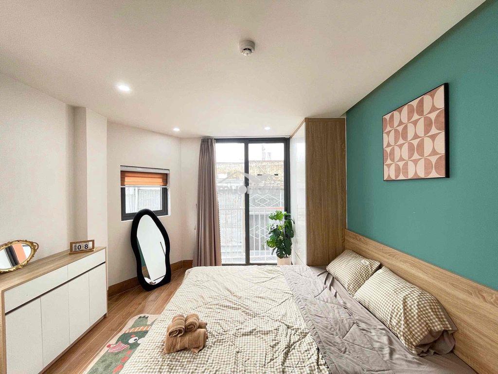 Studio ban công siêu thoáng ngay khu phố ăn uống bùi đình tuý - Ảnh 3