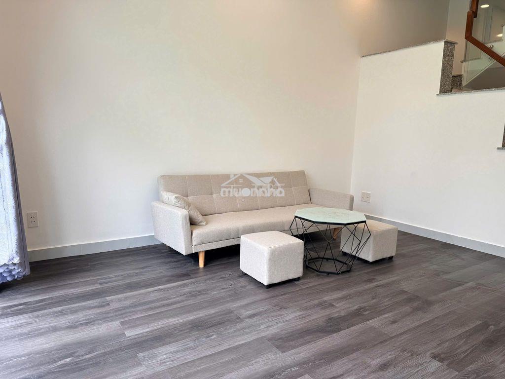 Nhà 1 lầu cho thuê, full nội thất, an ninh, đường rộng 6m - 2