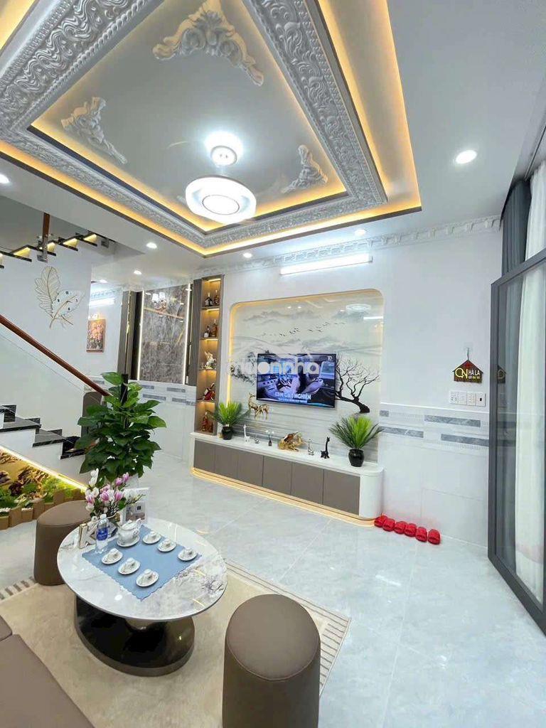 Nhà sổ hồng 4.2x9m 1 lầu thị trấn nhà bè 2 tỷ 650