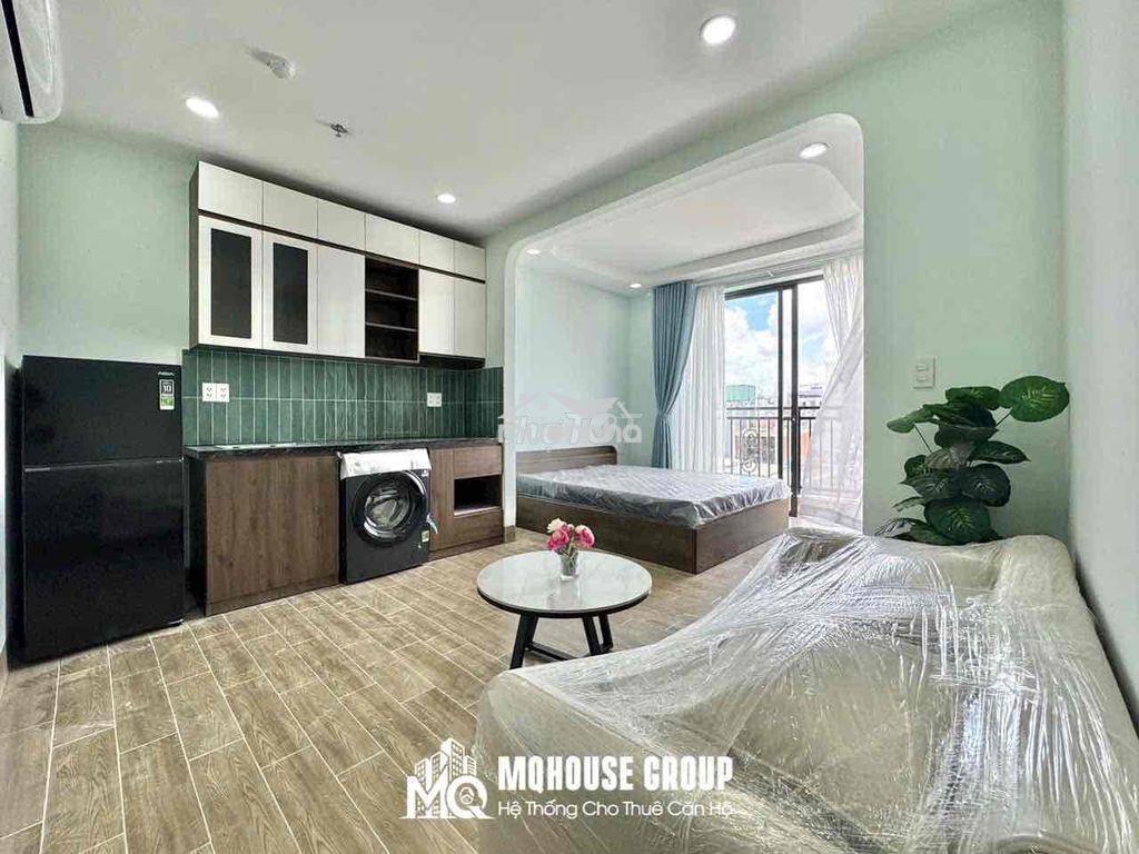 🌈Khai trương 1pn 35m2 ban công nhà mới💥full nội thất📍gần chợ bà chiểu - Ảnh 2
