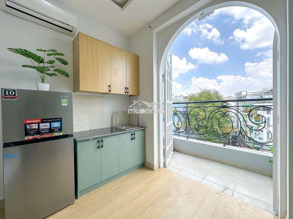 Studio ban công lê văn sỹ q3 nội thất cao cấp như hình + view chill - 4