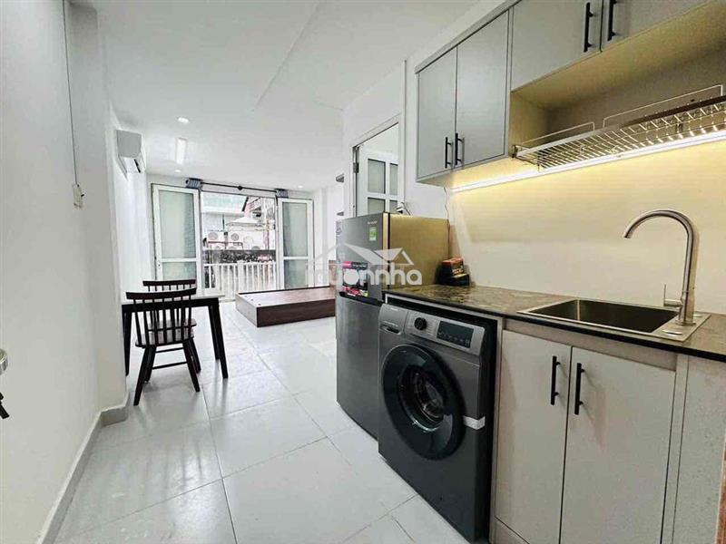 Trống sẵn 2 phòng studio mới kengg , tân hưng q5 , full nội thất mới