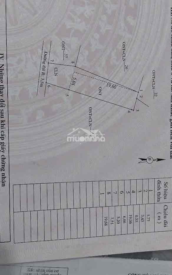 Đất sát đường ql1a 150m , gần chợ kế xuyên , ubnd xã thăng điền