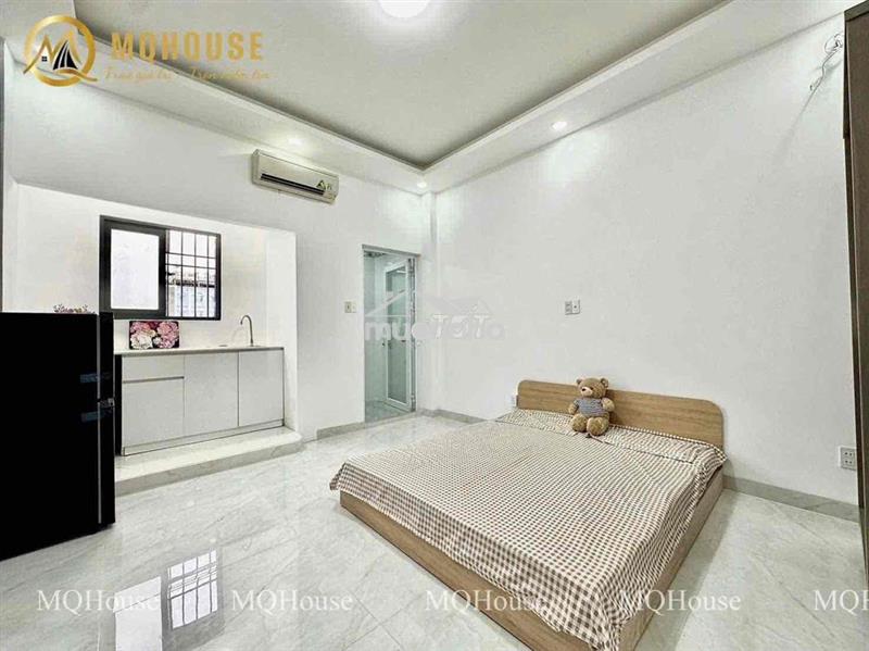 Căn hộ dịch vụ full nội thất có máy giặt riêng gần đh hồng bàng đh vhu