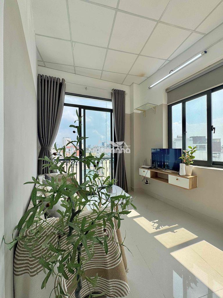 Cho thuê căn hộ 2pn balcony - thang máy - khu phan xích long - 3
