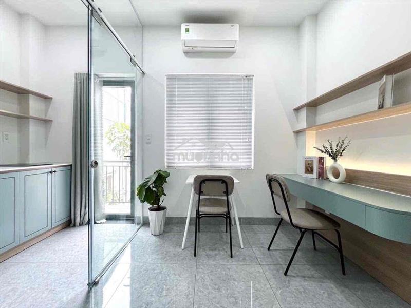 Cho thuê studio full nt,bancong, chỉ 5p qua trung tâm, gần lotte,tdtu