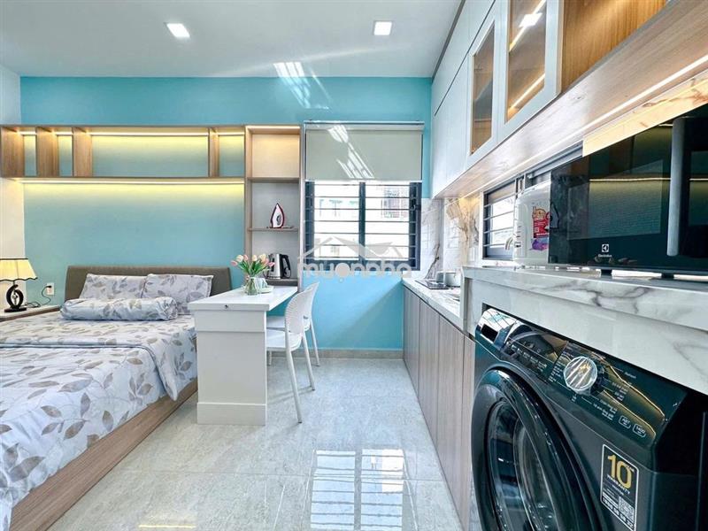 Căn hộ cao cấp thoáng đường bắc hải ngay cv lê thị riêng new 6 triệu