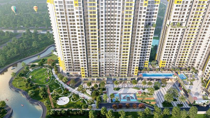Căn hộ bcons  new sky quốc lộ 13 -2 pn-2 wc 