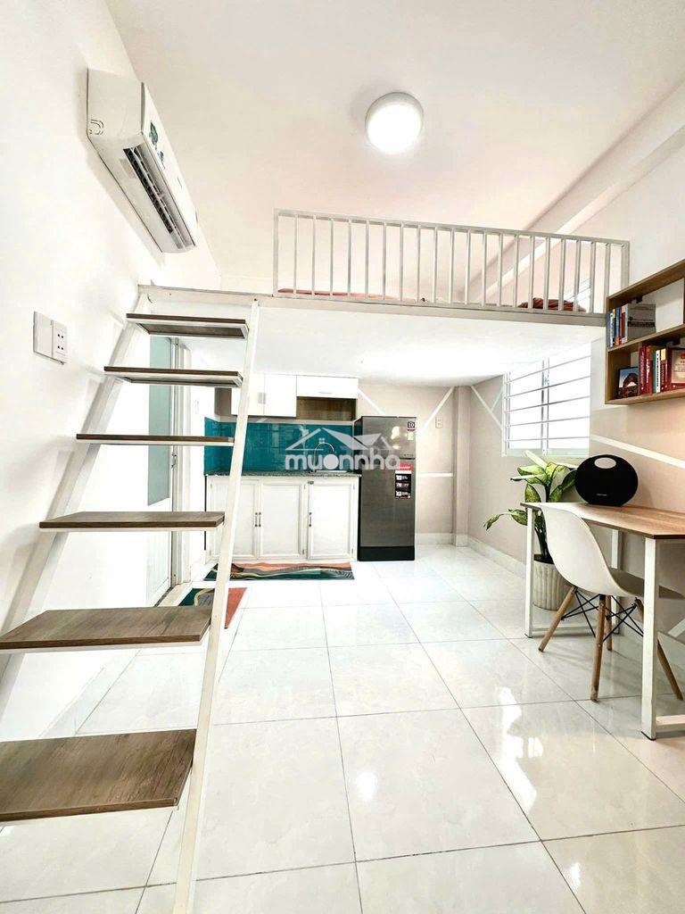 Chính chủ cho thuê phòng trọ  30m2  gác lửng giá rẻ gần chợ bà chiểu 
