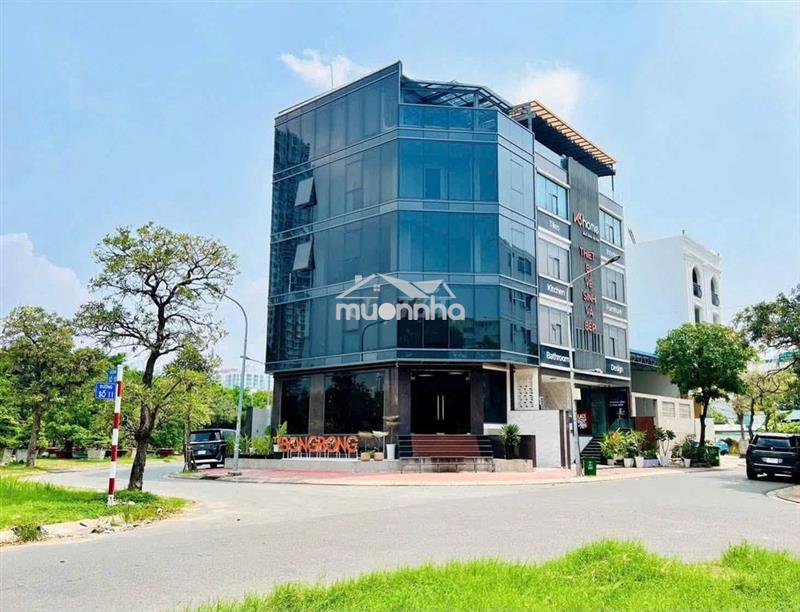 Cho thuê tòa nhà văn phòng mới 100% đảo kim cương dt 1.100m2, quận 2