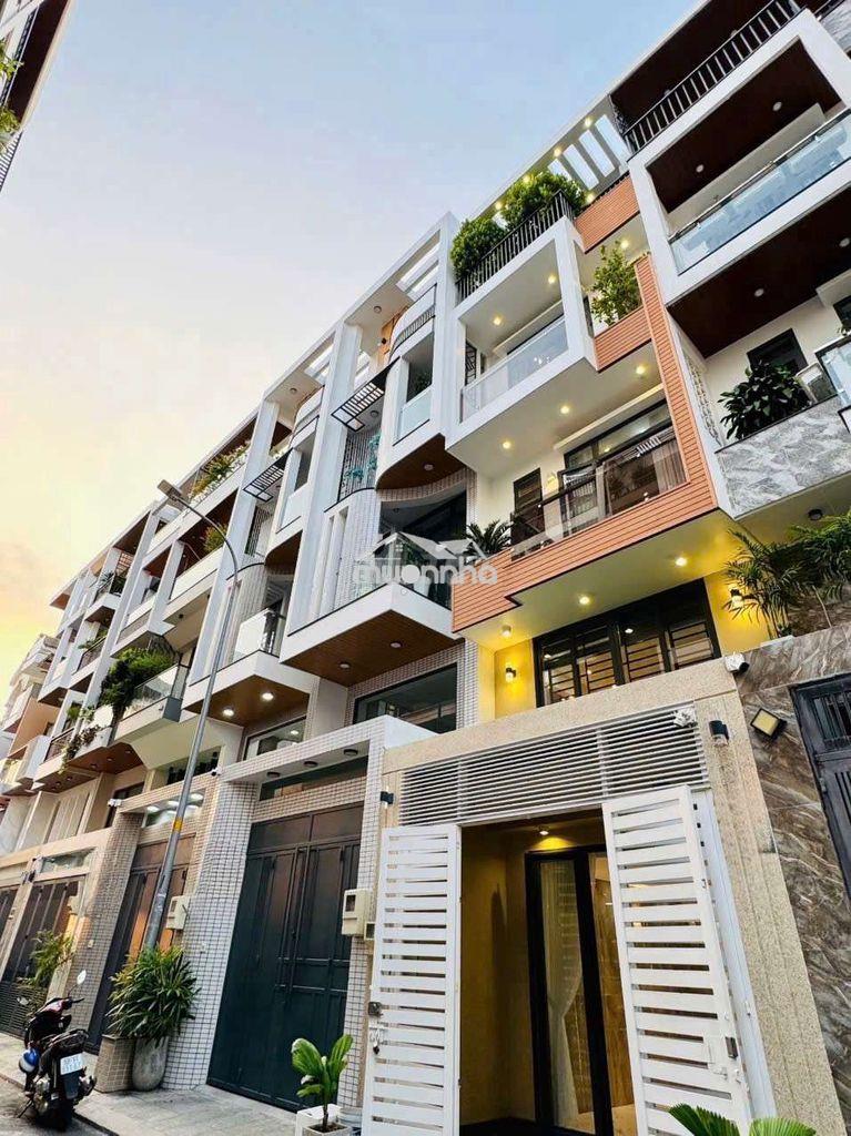 Nhà mới đẹp hxh, gara, 4pn 5wc, full nt cao cấp