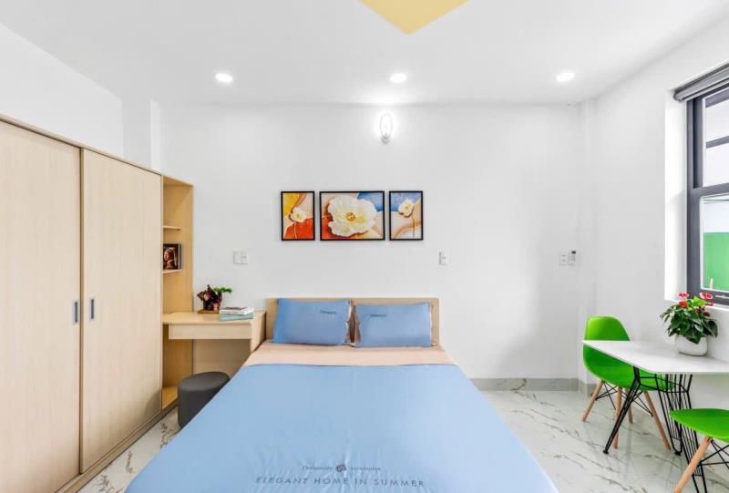 Cho thuê căn hộ view thành phố, bếp ngoài ban công – gần đh văn lang, công nghiệp - lê trực, bình thạnh - Ảnh 2