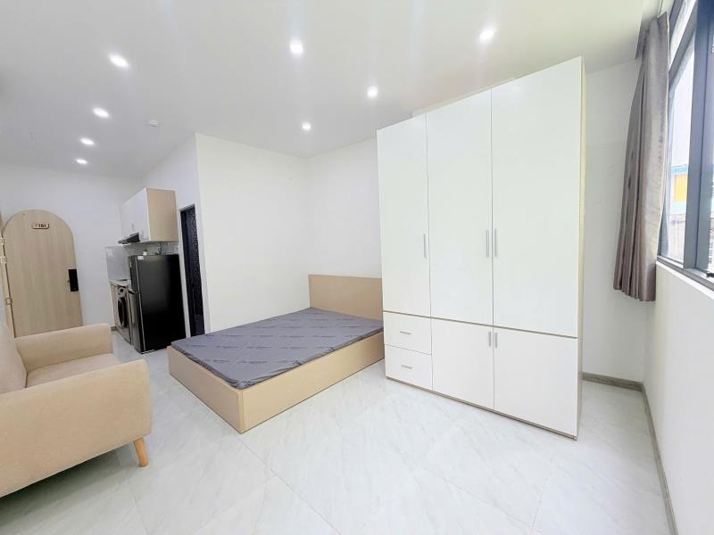 Cho thuê studio ban công - máy giặt riêng gần nhà thờ tân định, thảo cầm viên, công viên lê văn tám - Ảnh 3