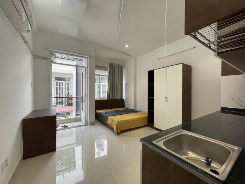✨ Căn hộ 35m² có ban công – full nội thất – gần chợ bà chiểu ✨