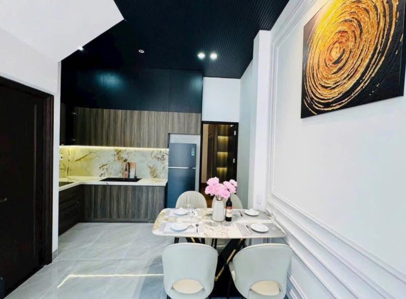 Chú khoa bán căn nhà huỳnh đình hai, bình thạnh giá 3tỷ390 1t2l, diện tích 46m2 ngang 5m - Ảnh 2