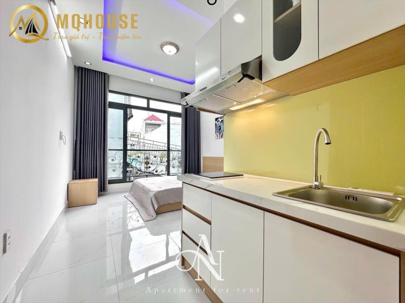 ✨ Cho thuê căn hộ 35m² - có ban công – full nội thất – gần ngã tư phú nhuận, giáp quận 1 ✨