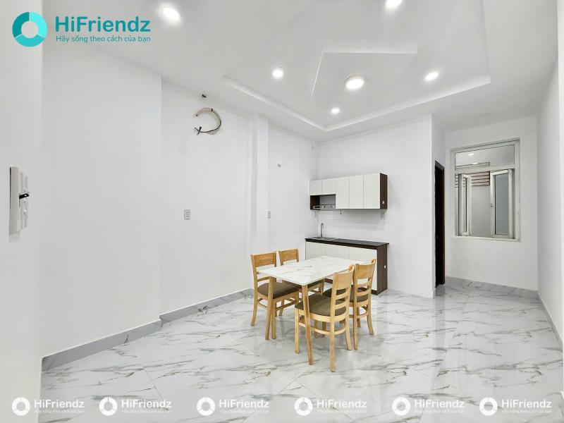 Cho thuê căn hộ 1 phòng ngủ rộng 40m2 sẵn nội thất gần etown cộng hoà - Ảnh 3