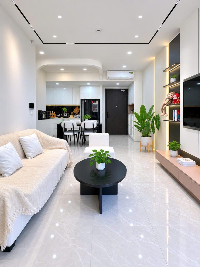 80m2 - giá 6.15 tỷ all in - 2pn2wc full nội thất celesta rise