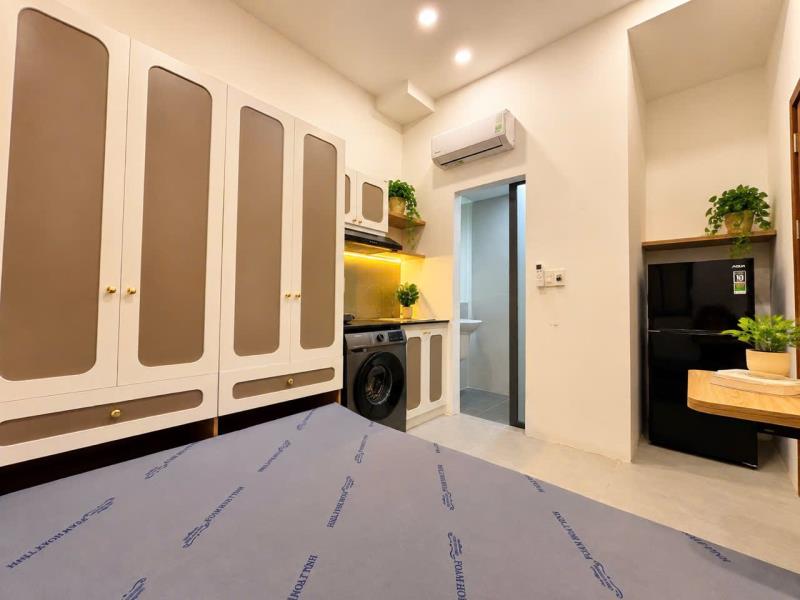 Cho thuê căn hộ studio - full nội thất - máy giật riêng  - nguyễn xí  - bình thạnh - Ảnh 2