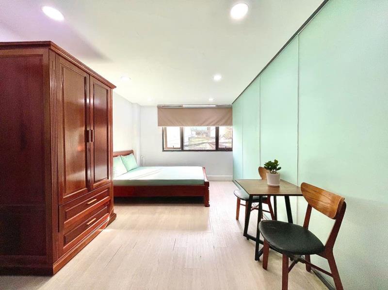 Phòng studio bancon thoáng full nội thất tại phan xích long gần công viên hoàng văn thụ phú nhuận - Ảnh 3