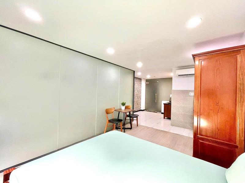 Phòng studio bancon thoáng full nội thất tại phan xích long gần công viên hoàng văn thụ phú nhuận - Ảnh 4