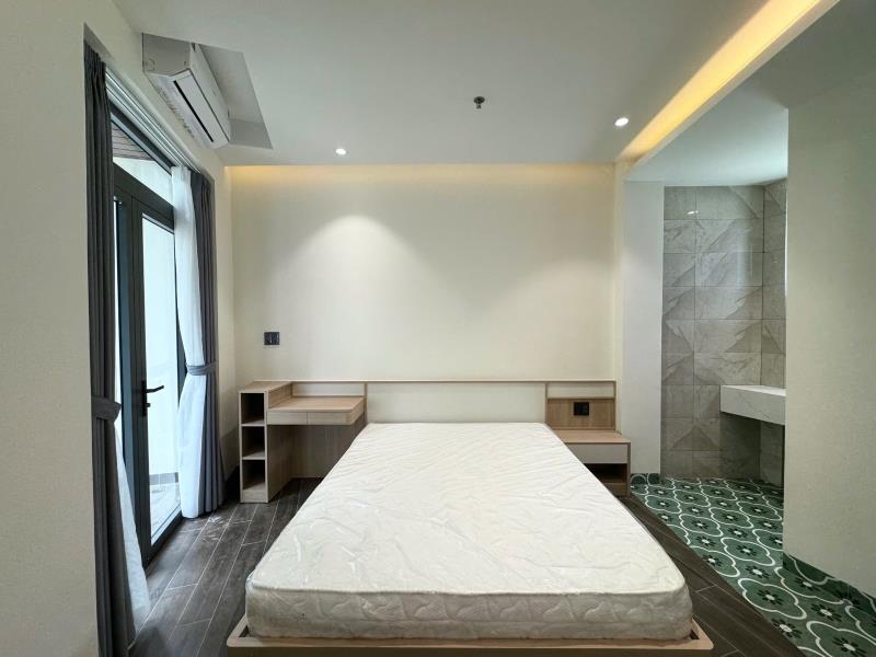 Cho thuê căn hộ studio gần sân bay, cv gia đình, bv tâm anh full nội thất, bancong lớn.  - Ảnh 4
