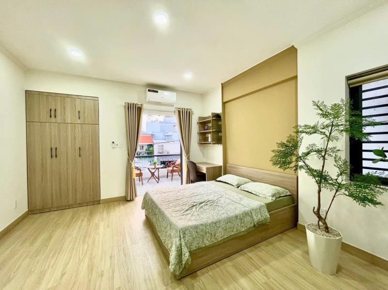 Phòng 45m² tách bếp ban công siêu lớn | full nội thất mới – hoàng hoa thám, bình thạnh