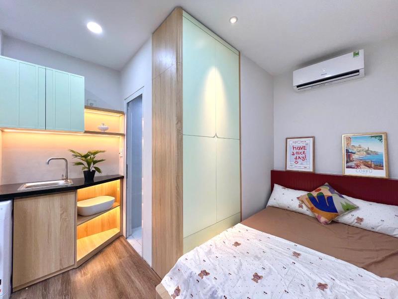Phòng trọ mới cửa sổ thoáng máy giặt riêng bếp xa siêu đẹp đường huỳnh văn bánh gần ufm, ueh, đại học sư phạm tiện qua quận 1, quận 3 - Ảnh 4