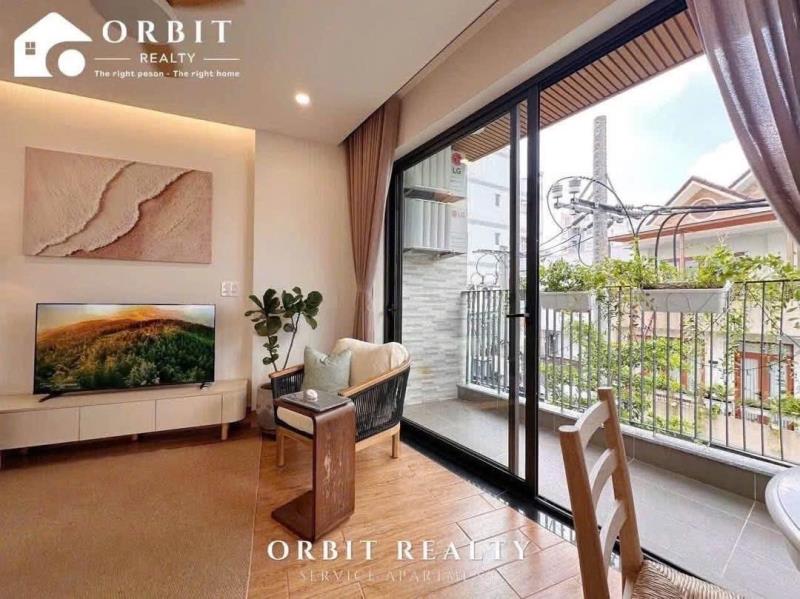 Cho thuê căn hộ 1 phòng ngủ, ban công – máy giặt riêng – 52m² bùi đình túy, bình thạnh – gần chợ bà chiểu