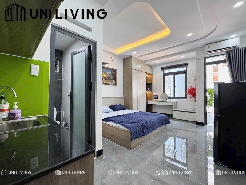 Studio phú nhuận, full nội thất, ban công, rộng rãi, thoáng mát, gần phan đăng lưu, bình thạnh, q1, q3 - Ảnh 2