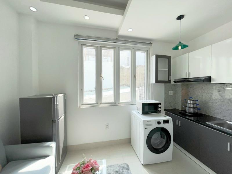 Căn hộ 30m2 máy giặt riêng giá hấp dẫn ngay coopmart nhiêu lộc, ngã 4 trần quang diệu - Ảnh 2