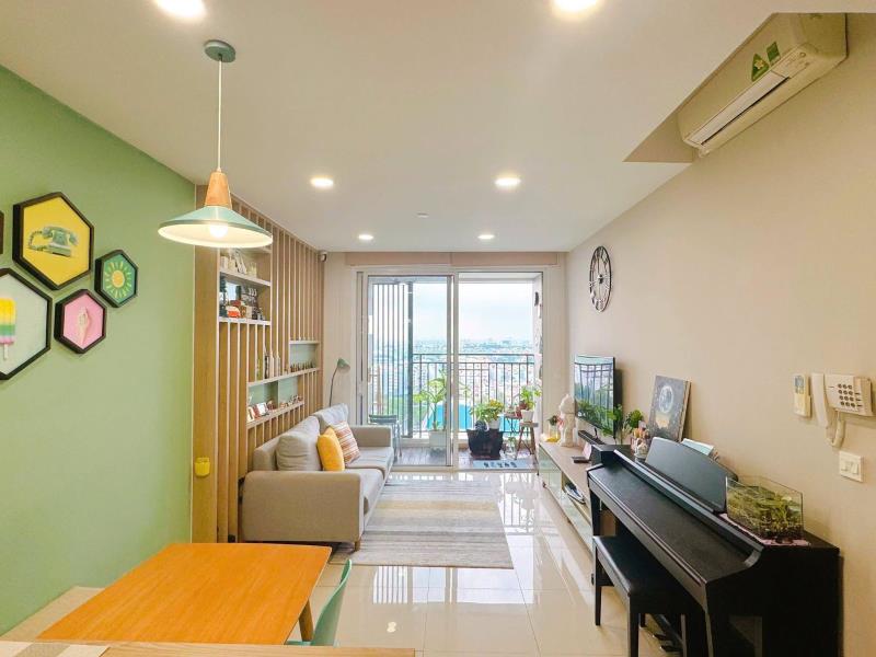 Cho thuê gấp căn hộ cao cấp saigon asiana, quận 6, dt: 98m² (3pn - 2wc), nhà mới ở ngay - Ảnh 2