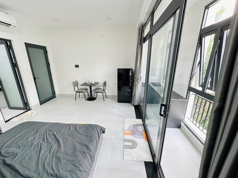 Trống sẵn căn hộ tách bếp ánh sáng đón nắng 38m2 full nội thất ngay bùi văn thêm gần công viên gia định , phan xích long giáp quận 1,3  - Ảnh 4