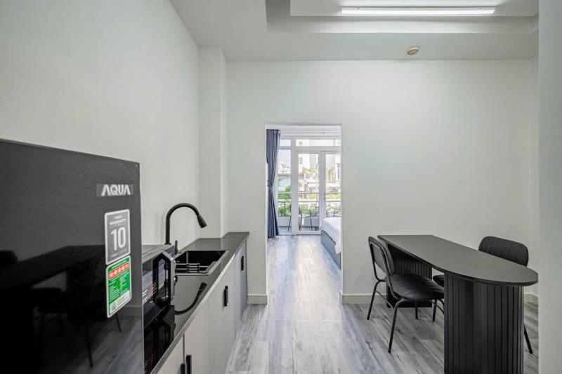 🎉 Căn hộ studio 1pn siêu đẹp_45m2_full nội thất_gần hồ con rùa, nahf thờ đức bà - Ảnh 4