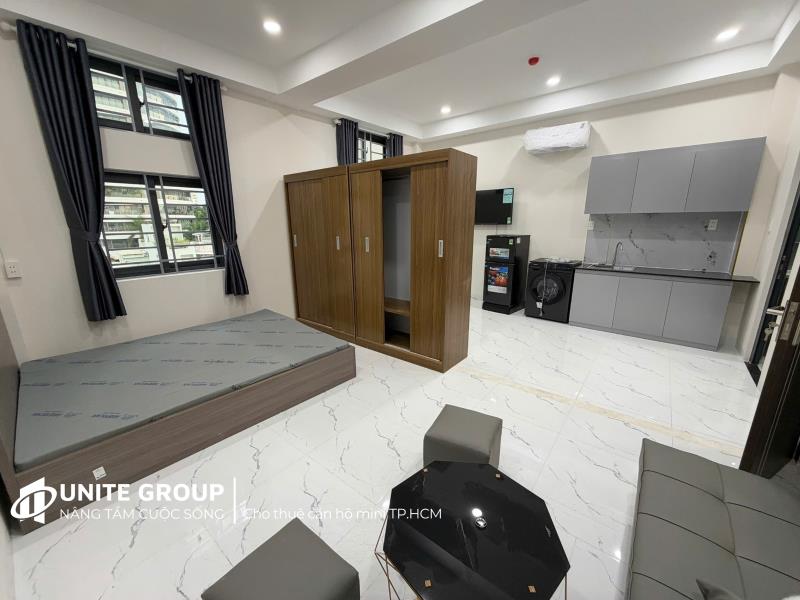 Căn hộ mới 100% full nội thất máy giặt riêng bình thạnh gần ngã tư hàng xanh tiện đi quận 1, 2 - Ảnh 4