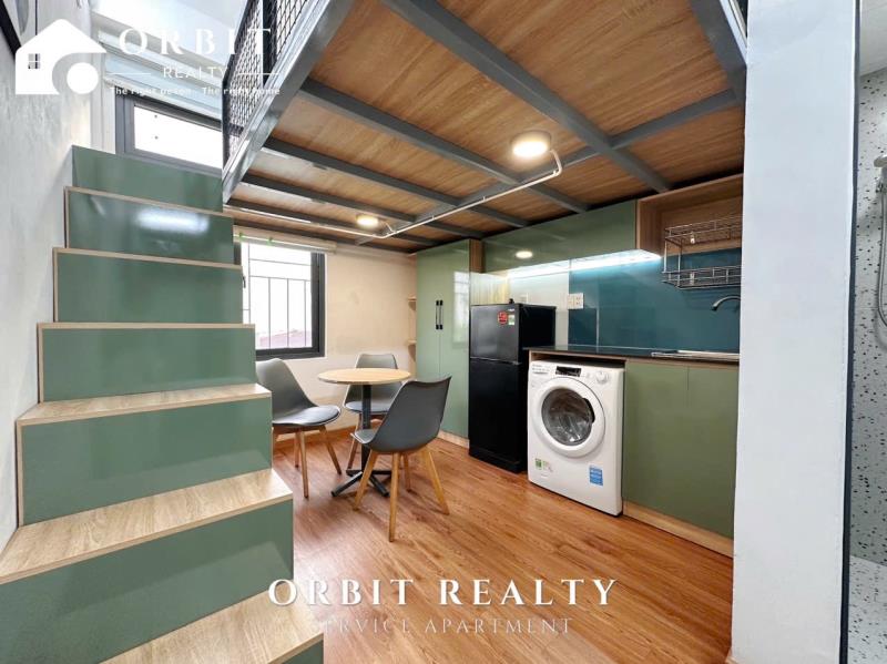Cho thuê căn hộ duplex (gác) - full nội thất- máy giặt riêng - gần chợ bà chiểu - nơ trang long, bình thạnh - Ảnh 2