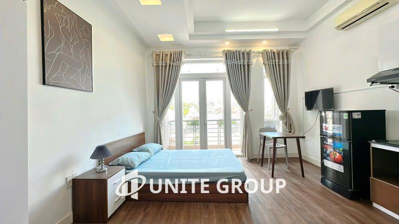 Cho thuê studio ban công - khu bảy hiền, công viên hoàng văn thụ, gần nhà ga t3